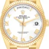 Day-Date 36 Vit/18 karat gult guld Ø36 mm
