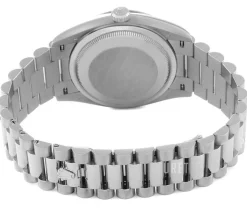 Day-Date 36 Vit/18 karat vitt guld Ø36 mm