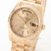 Day-Date Champagnefärgad/18 karat gult guld Ø36 mm