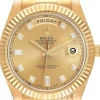 Day-Date II Champagnefärgad/18 karat gult guld Ø41 mm