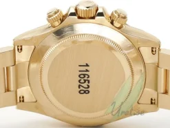 Daytona Svart/18 karat gult guld Ø40 mm