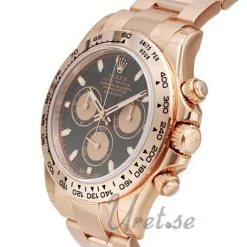 Daytona Svart/18 karat roséguld Ø40 mm