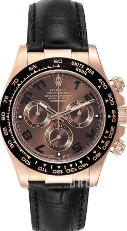 Daytona Svart/Läder Ø40 mm