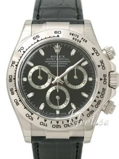 Daytona Svart/Läder Ø40 mm