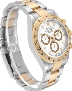 Daytona Vit/18 karat gult guld Ø40 mm