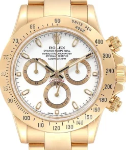 Daytona Vit/18 karat gult guld Ø40 mm