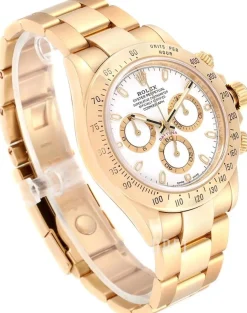 Daytona Vit/18 karat gult guld Ø40 mm