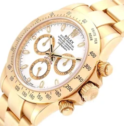 Daytona Vit/18 karat gult guld Ø40 mm