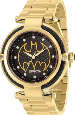 Dc Comics Svart/Gulguldtonat stål Ø40 mm