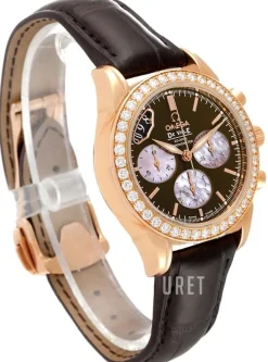 De Ville Brun/Läder Ø35 mm