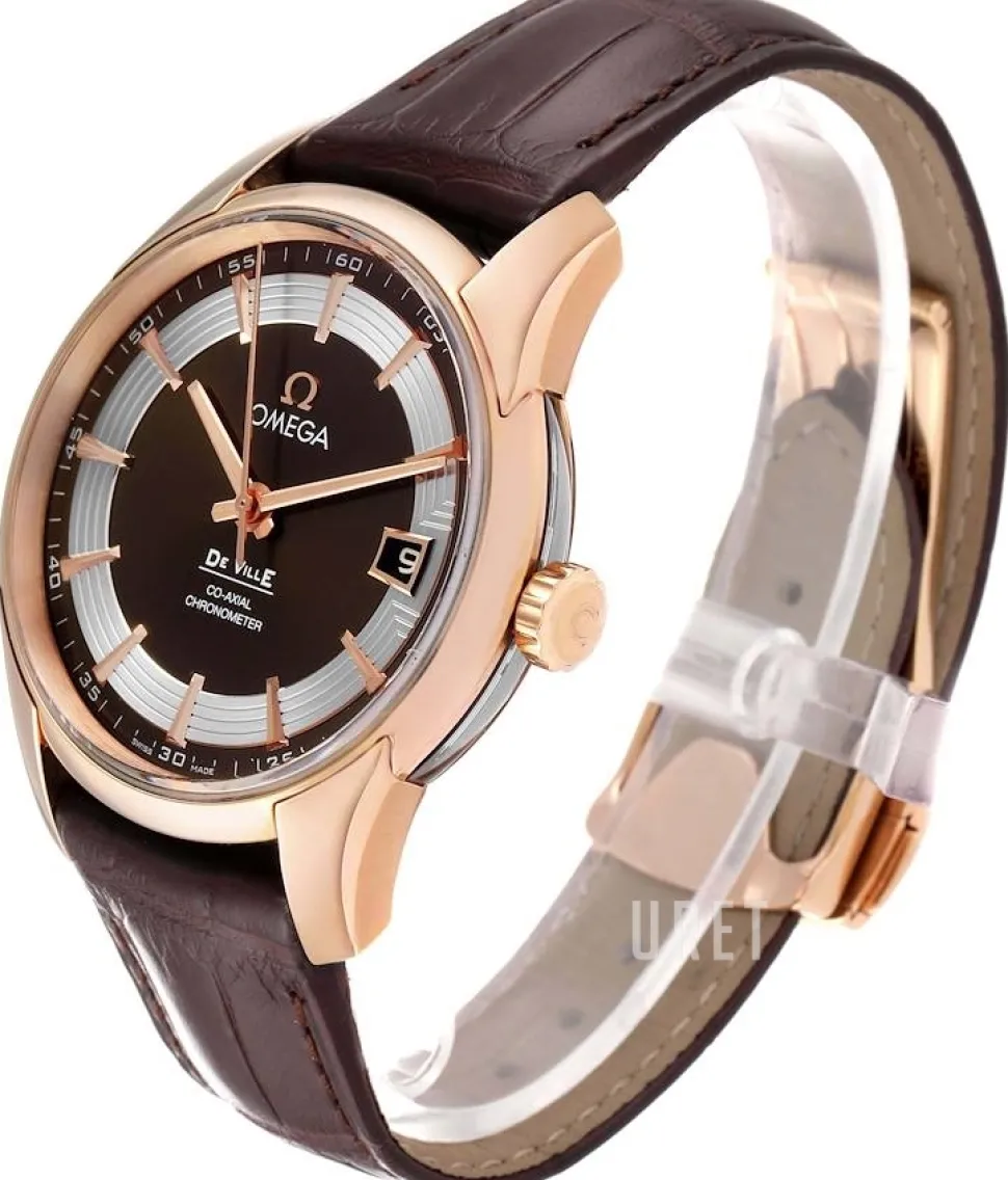De Ville Hour Vision Co-Axial 41mm Brun/Läder Ø41 mm