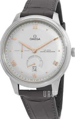 De Ville Prestige Grå/Läder Ø41 mm