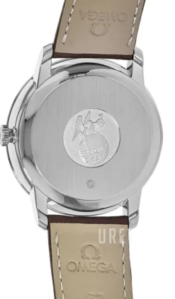 De Ville Prestige Silverfärgad/Läder Ø39.5 mm