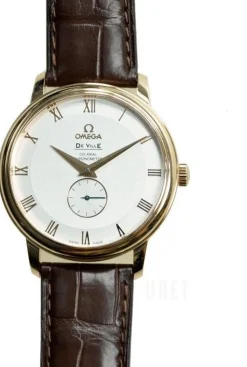 De Ville Prestige Small Seconds Silverfärgad/Läder Ø39 mm