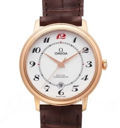 De Ville Prestige Vit/Läder Ø39.5 mm