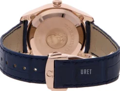 De Ville Tourbillon Blå/Läder Ø44 mm