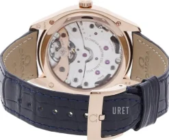 De Ville Tresor Blå/Läder Ø40 mm