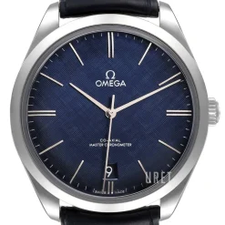 De Ville Tresor Blå/Läder Ø40 mm