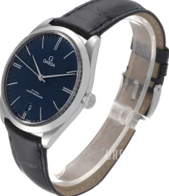 De Ville Tresor Blå/Läder Ø40 mm