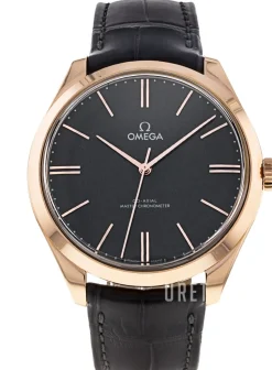 De Ville Tresor Grå/Läder Ø40 mm