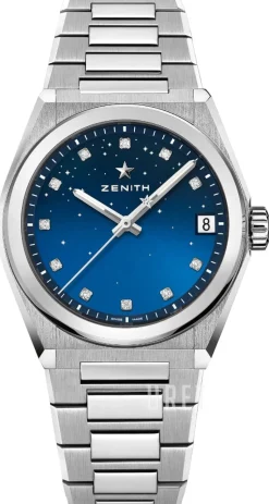 Defy Midnight Blå/Stål Ø36 mm