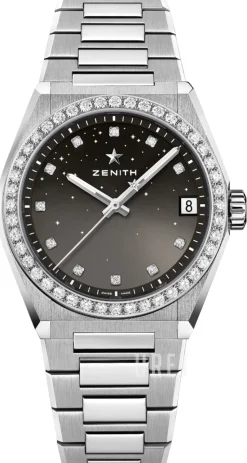 Defy Midnight Svart/Stål Ø36 mm