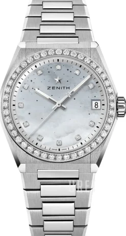 Defy Midnight Vit/Stål Ø36 mm