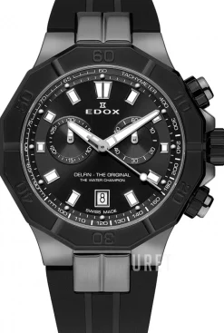 Delfin Svart/Gummi Ø43 mm