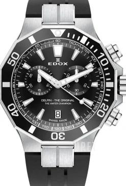 Delfin Svart/Gummi Ø43 mm