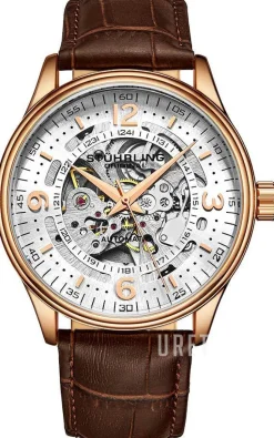 Denmark Silverfärgad/Läder Ø42 mm