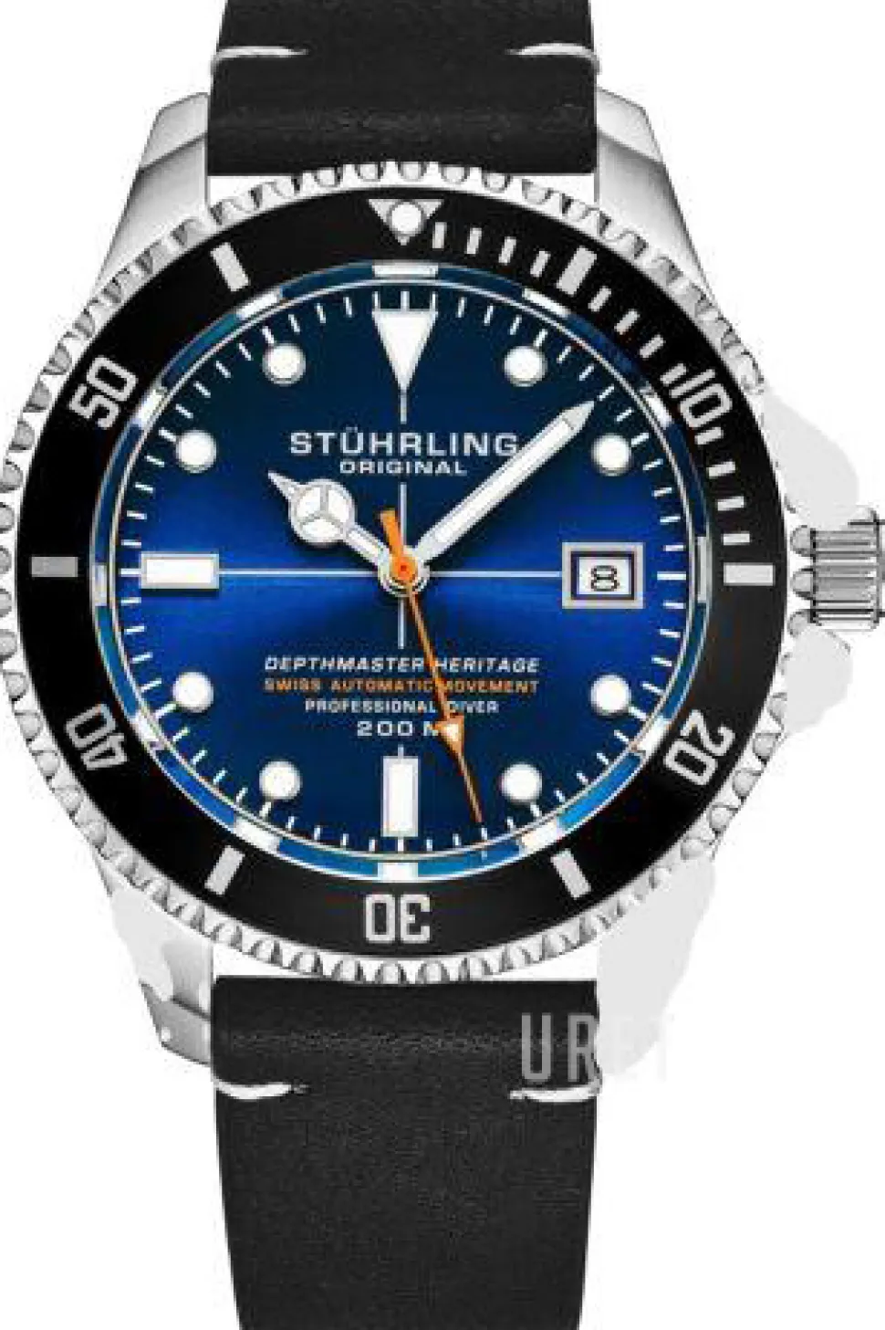 Depthmaster Blå/Läder Ø42 mm