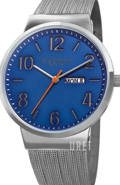 Designer Blå/Stål Ø42 mm