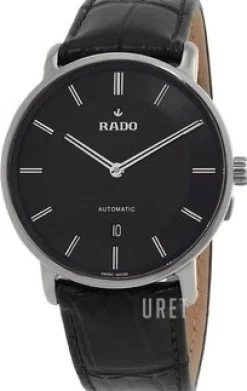 DiaMaster Thinline Svart/Läder Ø40.7 mm