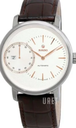 Diamaster Vit/Läder Ø43 mm