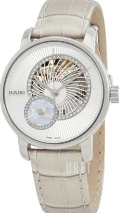 Diamaster Vit/Läder Ø35 mm