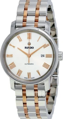 Diamaster Vit/Roséguldstonat stål Ø33 mm