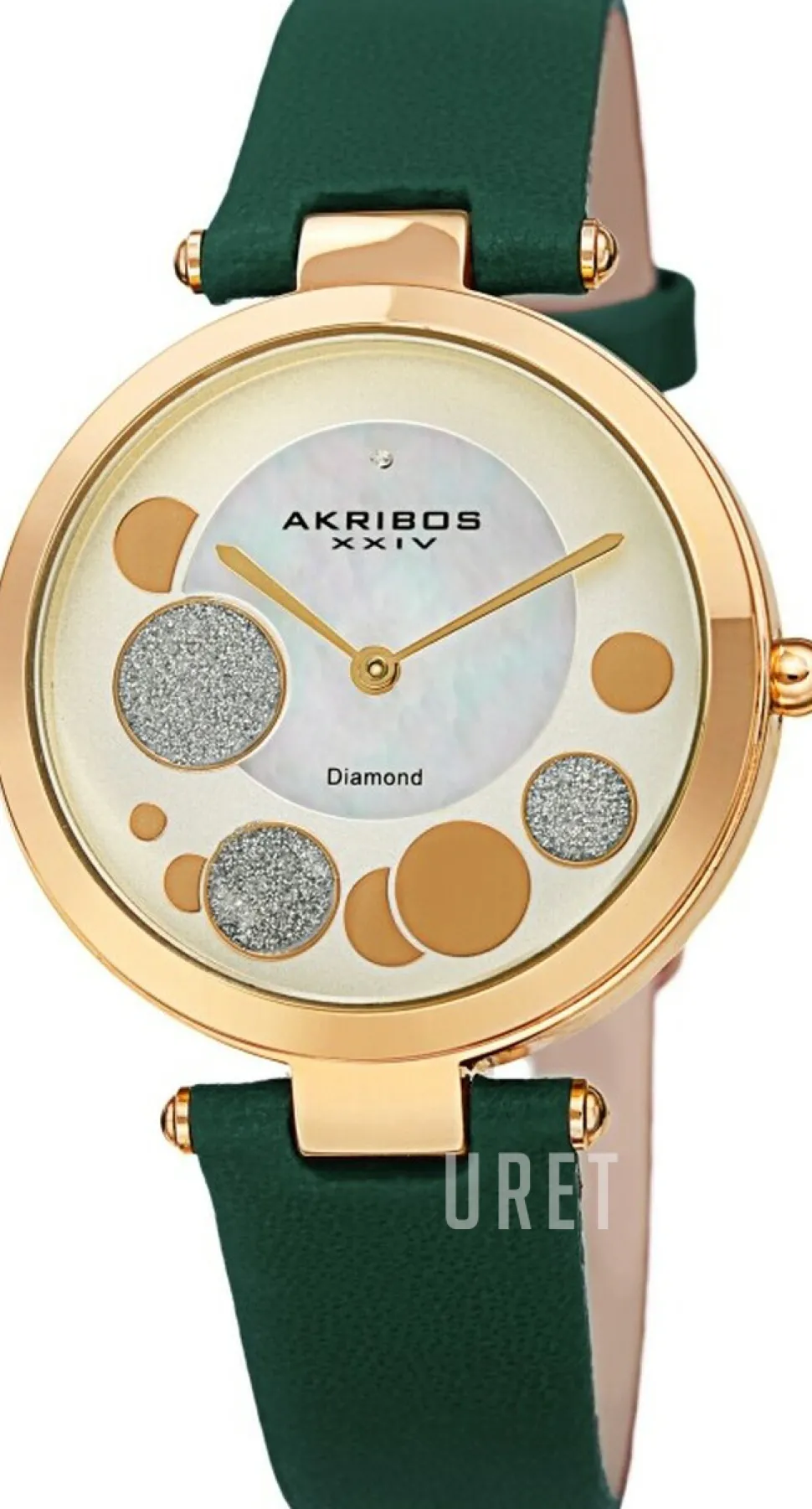 Diamond Beige/Läder Ø34 mm