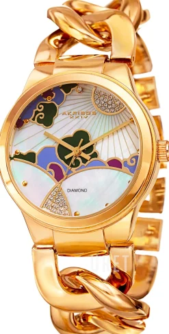 Diamond Flerfärgad/Gulguldtonat stål Ø38 mm