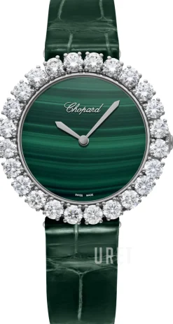 Diamond Hour Grön/Läder Ø35.75 mm