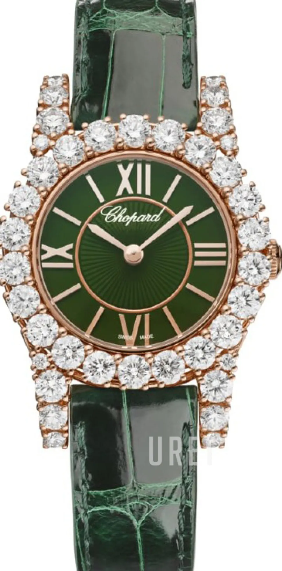 Diamond Hour Grön/Läder Ø30 mm