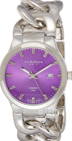 Diamond Lila/Stål Ø38 mm