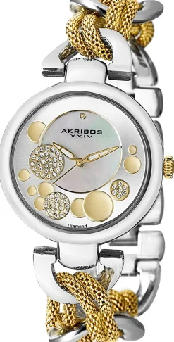 Diamond Silverfärgad/Gulguldtonat stål Ø41 mm