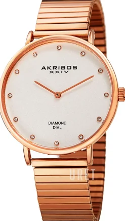 Diamond Silverfärgad/Roséguldstonat stål Ø38 mm