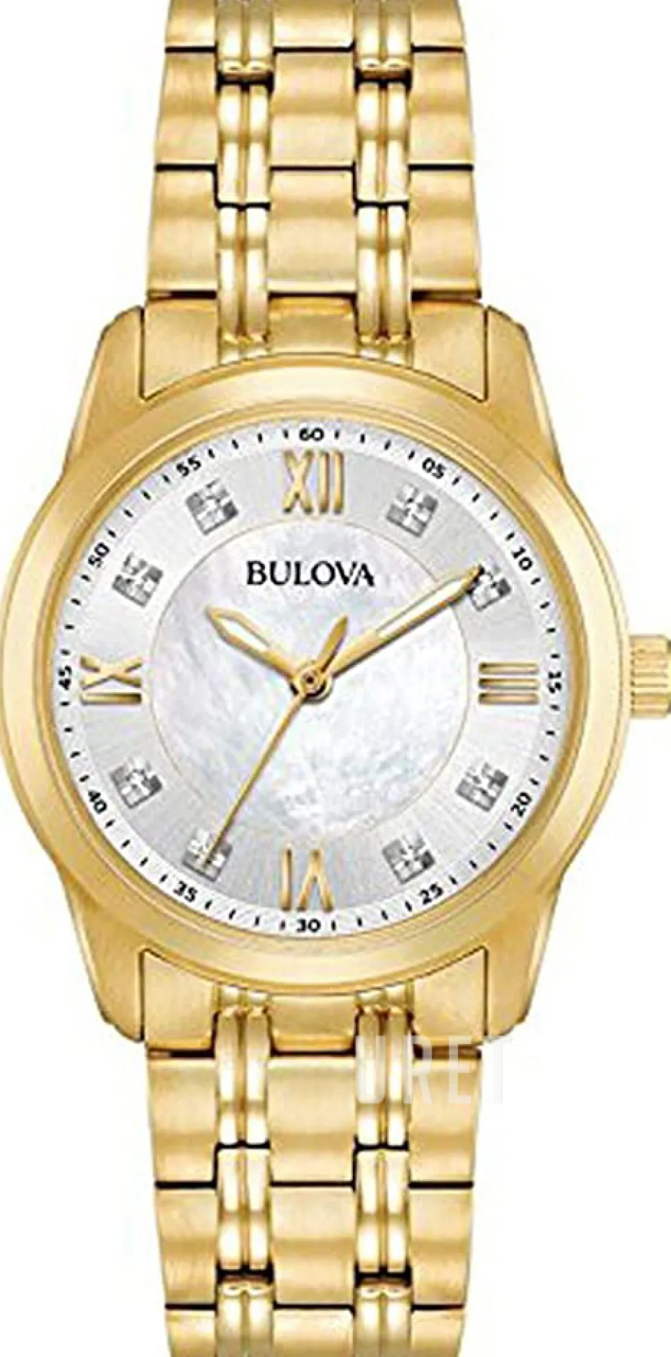 Diamond Vit/Gulguldtonat stål Ø30 mm