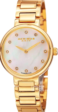 Diamond Vit/Gulguldtonat stål Ø30 mm