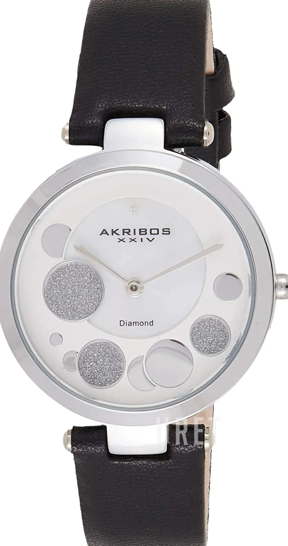 Diamond Vit/Läder Ø34 mm