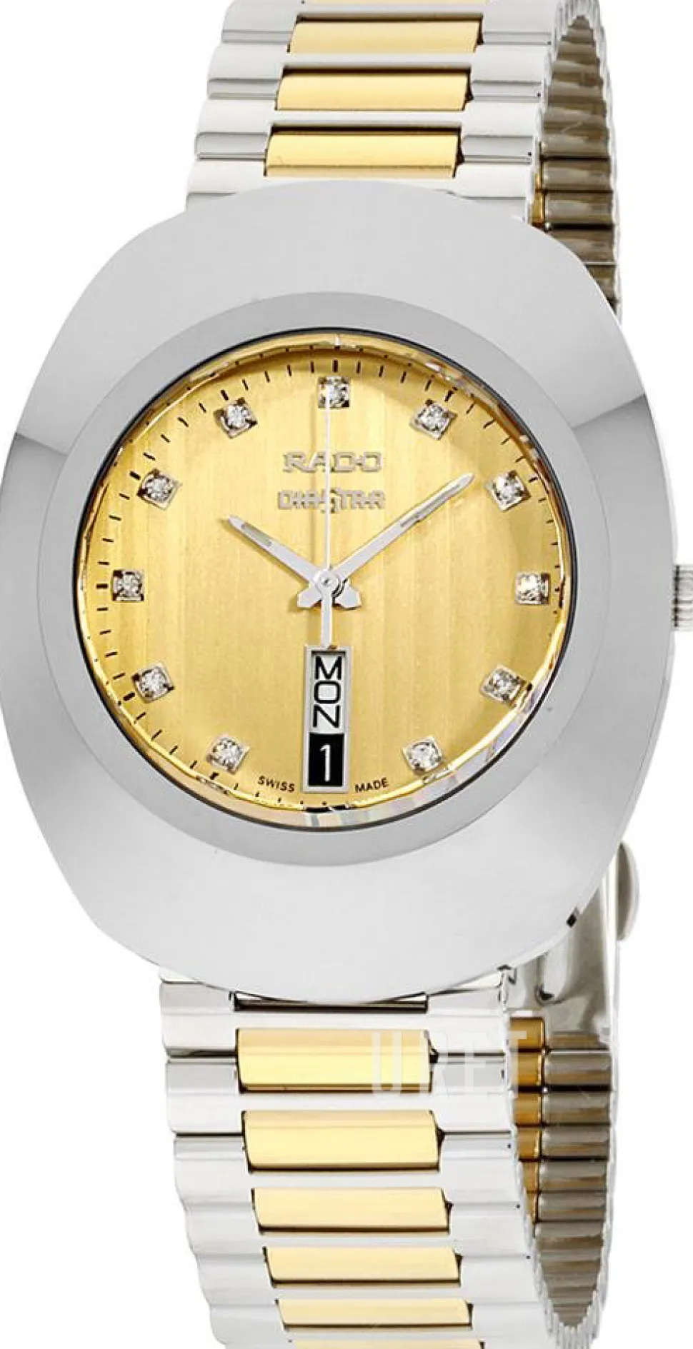 Diastar Original Guld/Gulguldtonat stål Ø35 mm