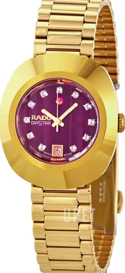 Diastar Original Röd/Gulguldtonat stål Ø27.3 mm