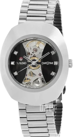 Diastar Svart/Stål Ø35 mm