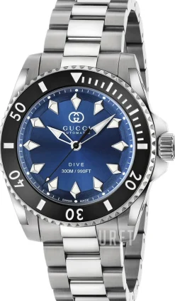 Dive Blå/Stål Ø40 mm